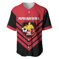 Hekari Papua New Guinea Football Custom Baseball Jersey Go PNG Red Army