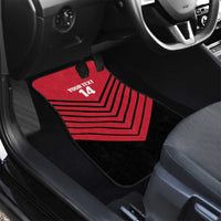 Hekari Papua New Guinea Football Custom Car Mats Go PNG Red Army
