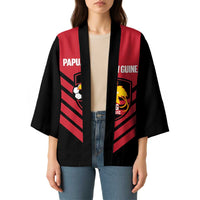Hekari Papua New Guinea Football Custom Kimono Go PNG Red Army LT14 - Polynesian Pride