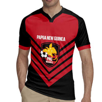 Hekari Papua New Guinea Football Custom Rugby Jersey Go PNG Red Army