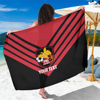 Hekari Papua New Guinea Football Custom Sarong Go PNG Red Army