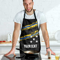 Kings Solomon Islands Football Custom Apron Come On Solomons Polynesian Grunge Style LT14 - Polynesian Pride