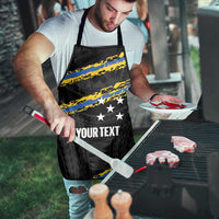 Kings Solomon Islands Football Custom Apron Come On Solomons Polynesian Grunge Style LT14 - Polynesian Pride