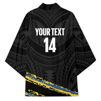 Kings Solomon Islands Football Custom Kimono Come On Solomons Polynesian Grunge Style