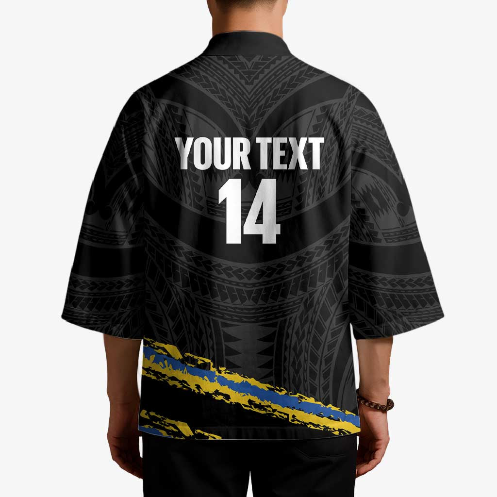 Kings Solomon Islands Football Custom Kimono Come On Solomons Polynesian Grunge Style