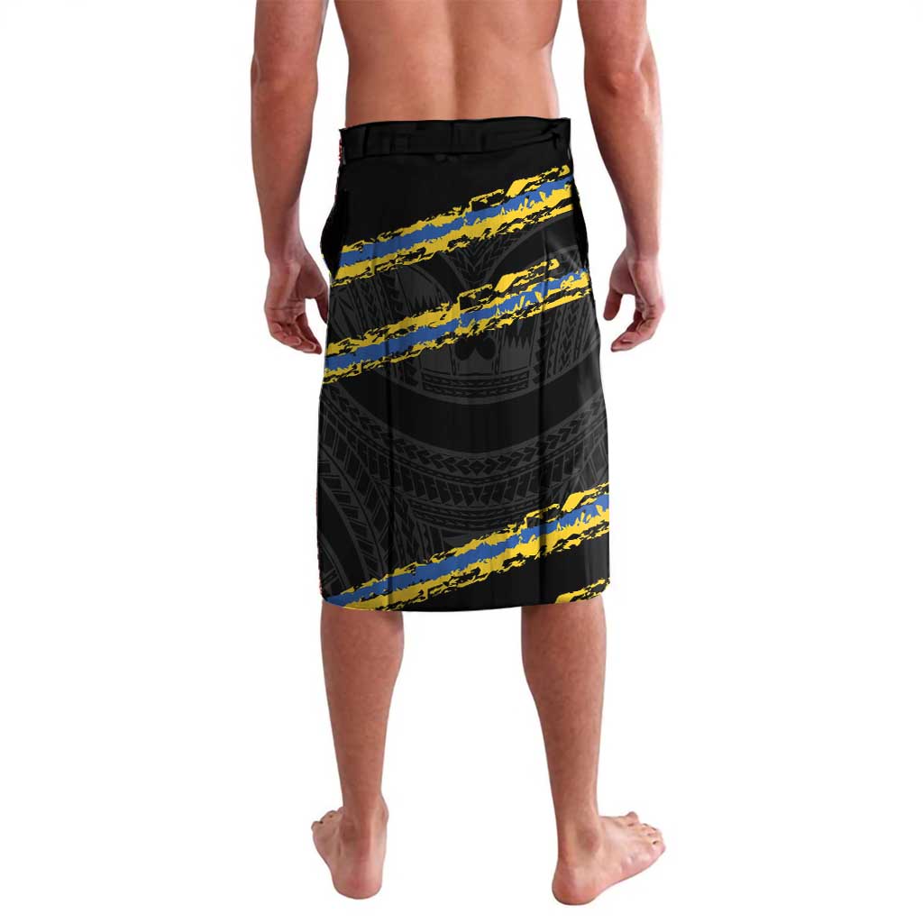 Kings Solomon Islands Football Custom Lavalava Come On Solomons Polynesian Grunge Style