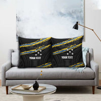 Kings Solomon Islands Football Custom Pillow Cover Come On Solomons Polynesian Grunge Style
