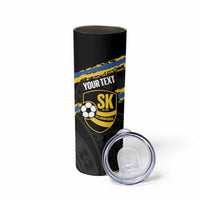 Kings Solomon Islands Football Custom Skinny Tumbler Come On Solomons Polynesian Grunge Style