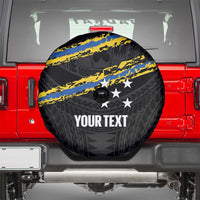 Kings Solomon Islands Football Custom Spare Tire Cover Come On Solomons Polynesian Grunge Style
