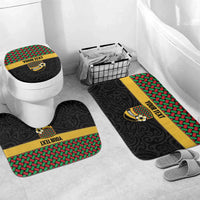 Vanuatu Football Custom Bathroom Set Go Chiefs Basket-weave Pattern