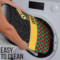 Vanuatu Football Custom Bathroom Set Go Chiefs Basket-weave Pattern