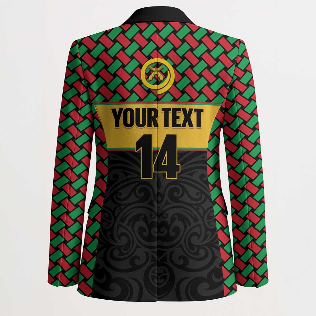 Vanuatu Football Custom Blazer Go Chiefs Basket-weave Pattern