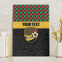 Vanuatu Football Custom Canvas Wall Art Go Chiefs Basket-weave Pattern