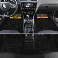 Vanuatu Football Custom Car Mats Go Chiefs Basket-weave Pattern