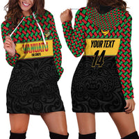 Vanuatu Football Custom Hoodie Dress Go Chiefs Basket-weave Pattern LT14 - Polynesian Pride