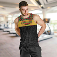 Vanuatu Football Custom Men Tank Top Go Chiefs Basket-weave Pattern