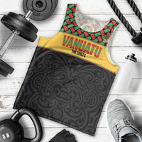Vanuatu Football Custom Men Tank Top Go Chiefs Basket-weave Pattern