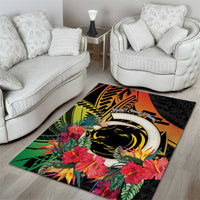 Vanuatu Boar Tusk Yumi Yumi Yumi Area Rug Independens Dei Long God Yumi Stanap