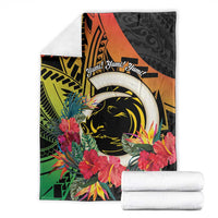 Vanuatu Boar Tusk Yumi Yumi Yumi Blanket Independens Dei Long God Yumi Stanap