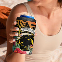 Vanuatu Boar Tusk Yumi Yumi Yumi 4 in 1 Can Cooler Tumbler Independens Dei Long God Yumi Stanap