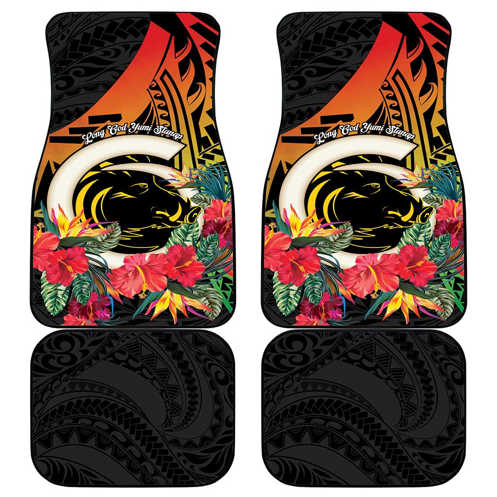 Vanuatu Boar Tusk Yumi Yumi Yumi Car Mats Independens Dei Long God Yumi Stanap