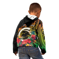 Vanuatu Boar Tusk Yumi Yumi Yumi Kid Hoodie Independens Dei Long God Yumi Stanap