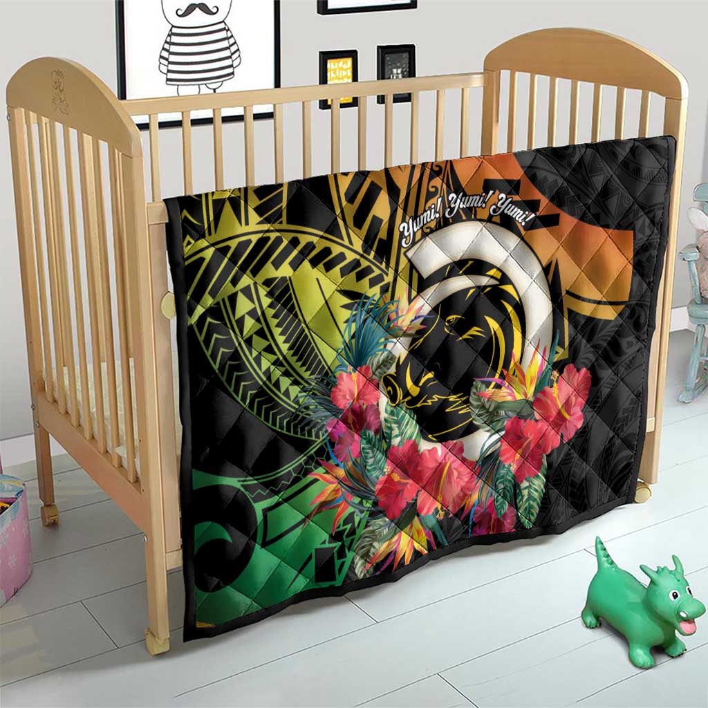 Vanuatu Boar Tusk Yumi Yumi Yumi Quilt Independens Dei Long God Yumi Stanap