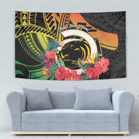 Vanuatu Boar Tusk Yumi Yumi Yumi Tapestry Independens Dei Long God Yumi Stanap