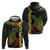 Vanuatu Sand Drawing Turtle Zip Hoodie Happy Independence Day