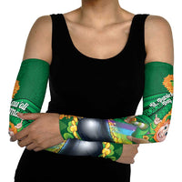 St Patrick's Day Hawaii Arm Sleeves Hauoli Maoli Funny Shaka Leprechaun