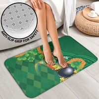 St Patrick's Day Hawaii Bathroom Set Hauoli Maoli Funny Shaka Leprechaun LT14 - Polynesian Pride