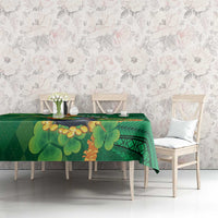 St Patrick's Day Hawaii Tablecloth Hauoli Maoli Funny Shaka Leprechaun