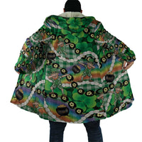 St Patrick's Day Palaka Hawaii Cloak Kukui Nut Pikake Lei Shamrock Dabbing Leprechaun LT14 - Polynesian Pride