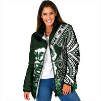 Hafa Adai Guam Discovery Day Padded Jacket Chamorro Latte Stone Hand Green Version