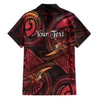 Personalised Polynesia Zodiac Aries Family Matching Puletasi and Hawaiian Shirt Galaxy Polynesian Pattern Chest Tattoo Style LT14 - Polynesian Pride