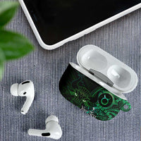 Personalised Polynesia Zodiac Taurus AirPods Case Galaxy Polynesian Pattern Chest Tattoo Style