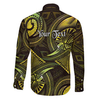 Personalised Polynesia Zodiac Gemini Family Matching Off Shoulder Maxi Dress and Hawaiian Shirt Galaxy Polynesian Pattern Chest Tattoo Style