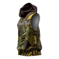 Personalised Polynesia Zodiac Gemini Sleeveless Hoodie Galaxy Polynesian Pattern Chest Tattoo Style LT14 - Polynesian Pride