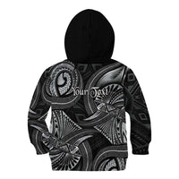 Personalised Polynesia Zodiac Cancer Kid Hoodie Galaxy Polynesian Pattern Chest Tattoo Style