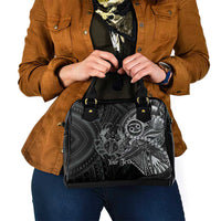 Personalised Polynesia Zodiac Cancer Shoulder Handbag Galaxy Polynesian Pattern Chest Tattoo Style