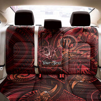 Personalised Polynesia Zodiac Scorpio Back Car Seat Cover Galaxy Polynesian Pattern Chest Tattoo Style LT14 - Polynesian Pride