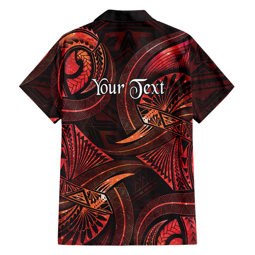 Personalised Polynesia Zodiac Scorpio Family Matching Mermaid Dress and Hawaiian Shirt Galaxy Polynesian Pattern Chest Tattoo Style LT14 - Polynesian Pride