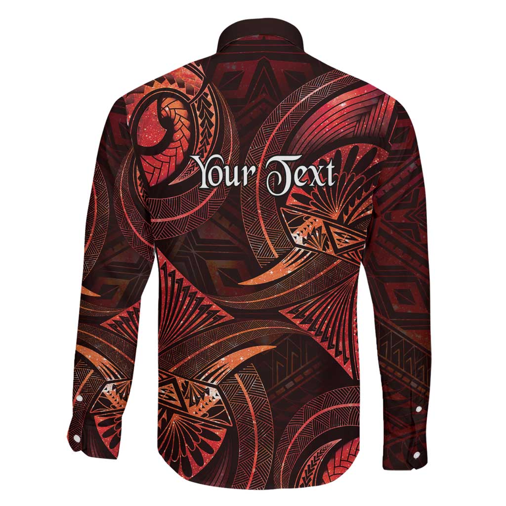 Personalised Polynesia Zodiac Scorpio Family Matching Mermaid Dress and Hawaiian Shirt Galaxy Polynesian Pattern Chest Tattoo Style LT14 - Polynesian Pride