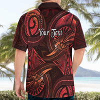 Personalised Polynesia Zodiac Scorpio Hawaiian Shirt Galaxy Polynesian Pattern Chest Tattoo Style LT14 - Polynesian Pride