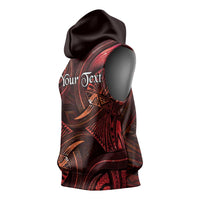 Personalised Polynesia Zodiac Scorpio Sleeveless Hoodie Galaxy Polynesian Pattern Chest Tattoo Style LT14 - Polynesian Pride