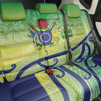 Te Maeva Nui Cook Islands Back Car Seat Cover 60th Independence Anniversary Proud