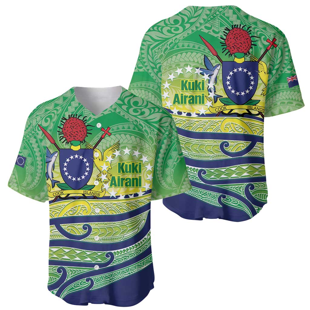 Te Maeva Nui Cook Islands Baseball Jersey 60th Independence Anniversary Proud