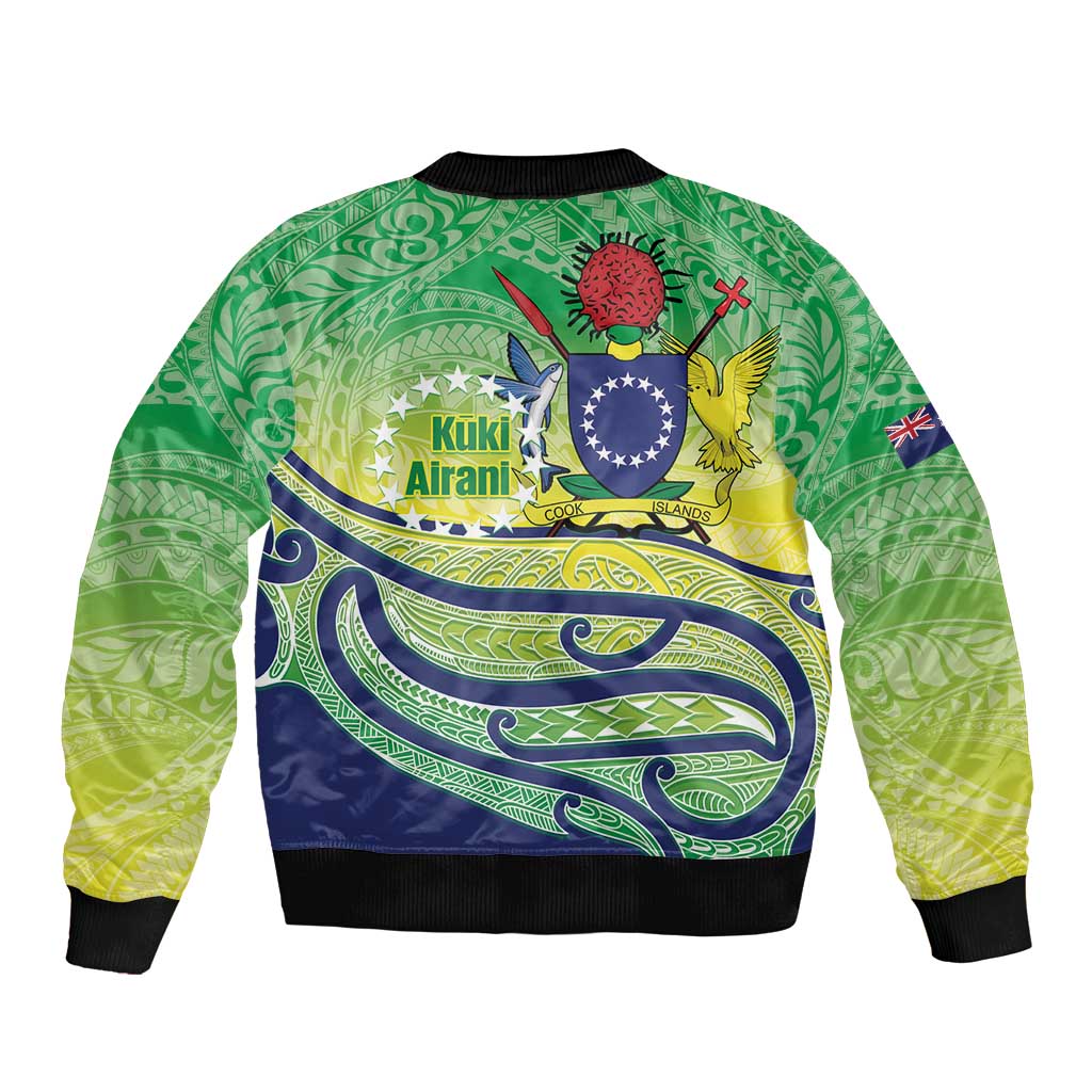 Te Maeva Nui Cook Islands Bomber Jacket 60th Independence Anniversary Proud