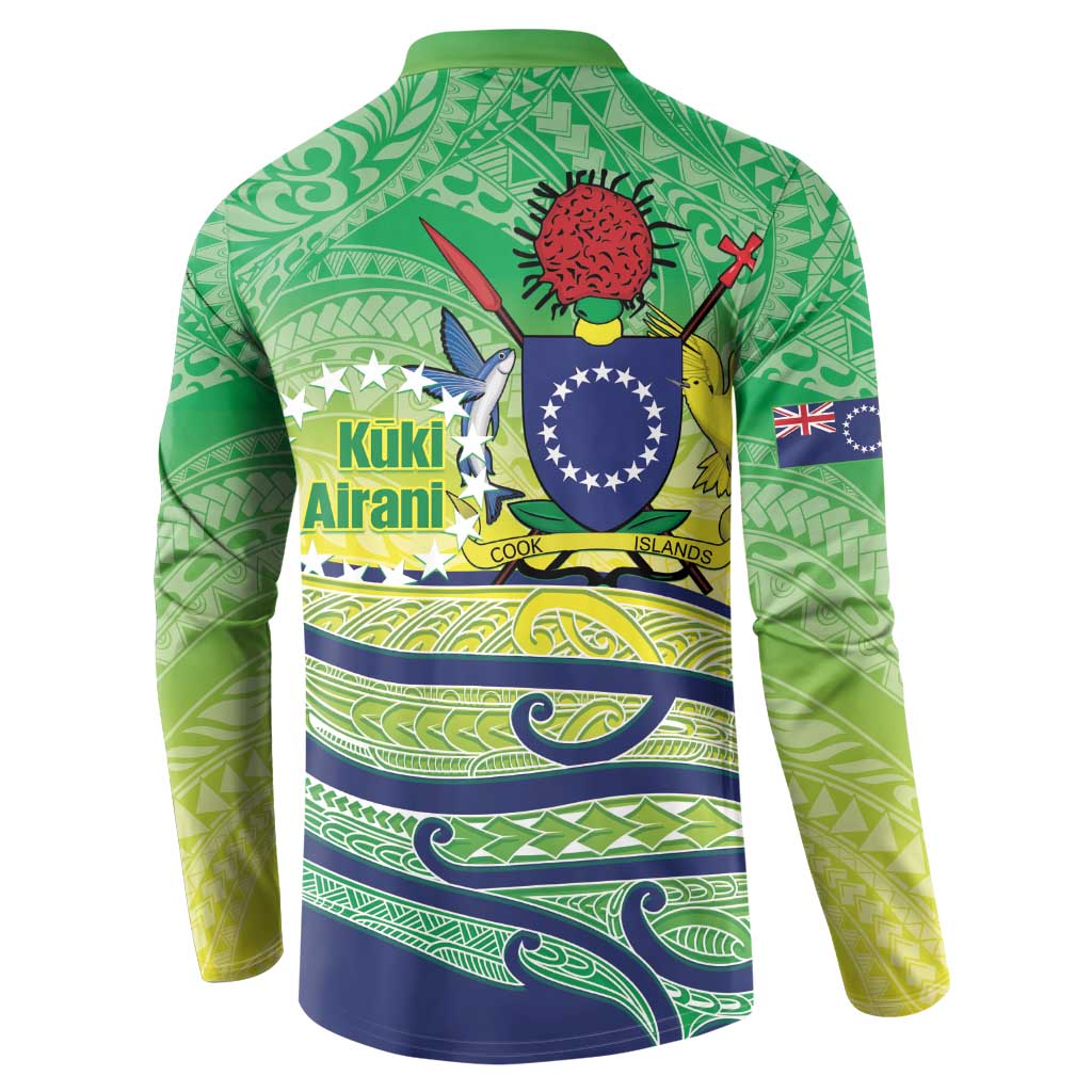 Te Maeva Nui Cook Islands Button Sweatshirt 60th Independence Anniversary Proud