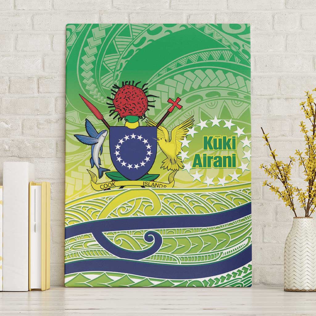 Te Maeva Nui Cook Islands Canvas Wall Art 60th Independence Anniversary Proud